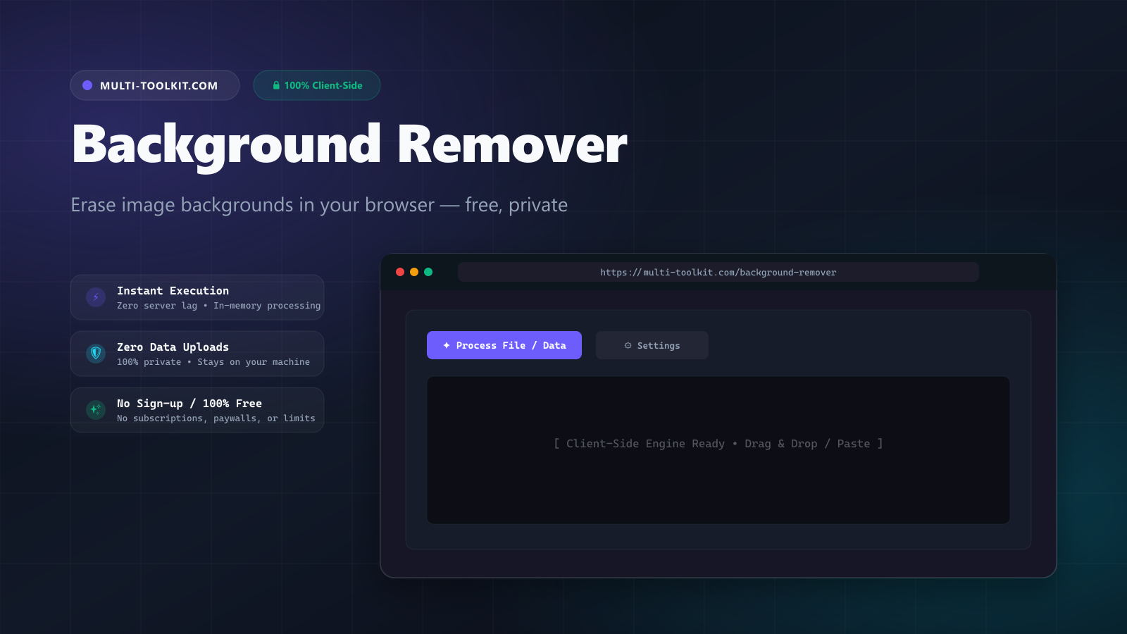 Free Online AI Background Remover Banner