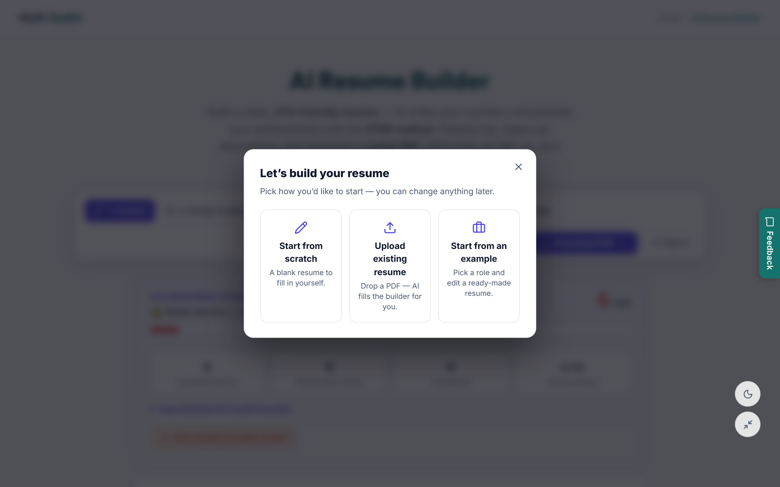 Arabic RTL Resume Builder Interface